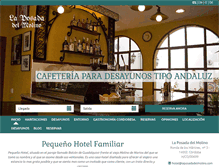 Tablet Screenshot of laposadadelmolino.com
